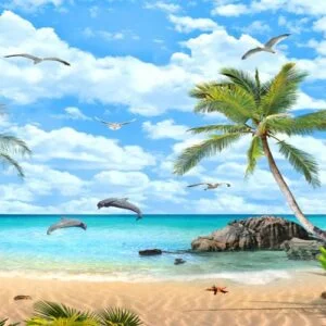 پوستر دیواری طرح طبیعت کد:150