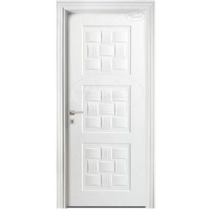 درب داخلی HDF خام طرح حصیری